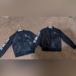 Nike Black Stylish Just Do It Jacket for Kids